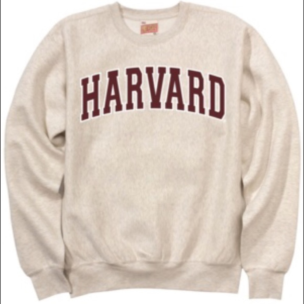 Oversized Harvard Sweatshirt